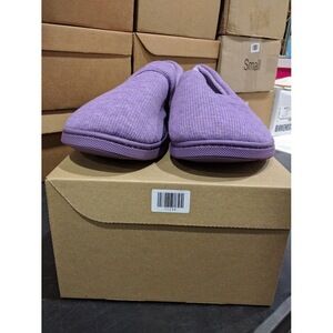 Ultraideas Women's Indoor Loafer House Slippers, Violet, Size 9-10M